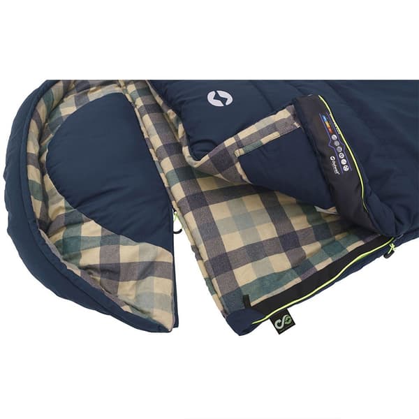 Outwell Sovepose Camper Lux Blå Long / Right Zipper