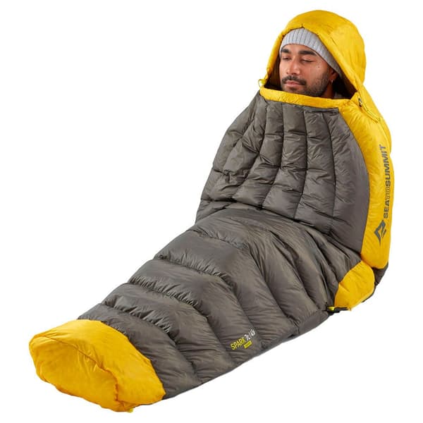 Sea To Summit Sovsäck Gnista-18°c Gul Long / Left Zipper