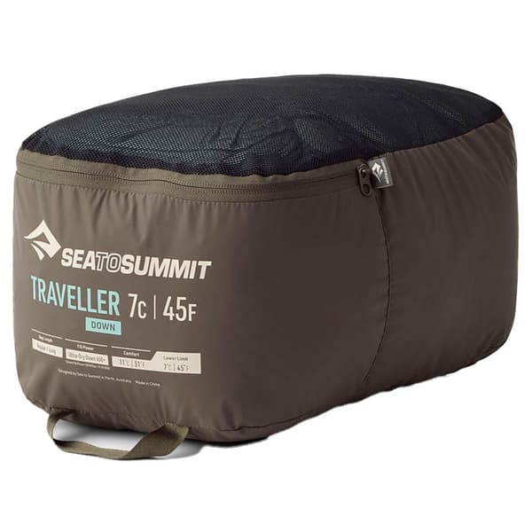 Sea To Summit Makuupussi Traveller Sininen Regular / Left Zipper