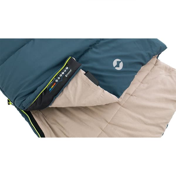 Outwell Sovepose Celestial Lux Blå Long / Left Zipper