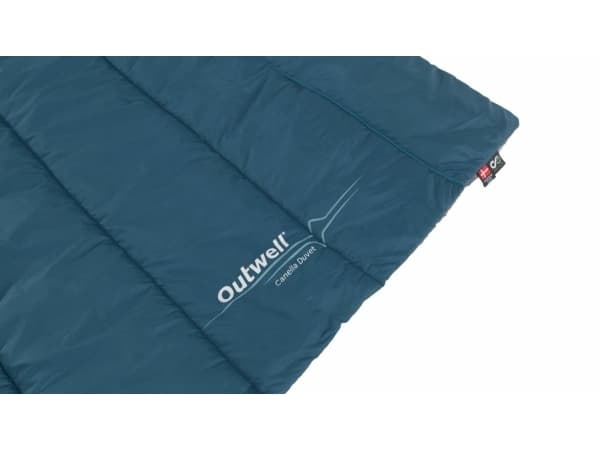 Outwell Canella pussilakana, normaali, 900 g, polyesteri, sininen, sininen