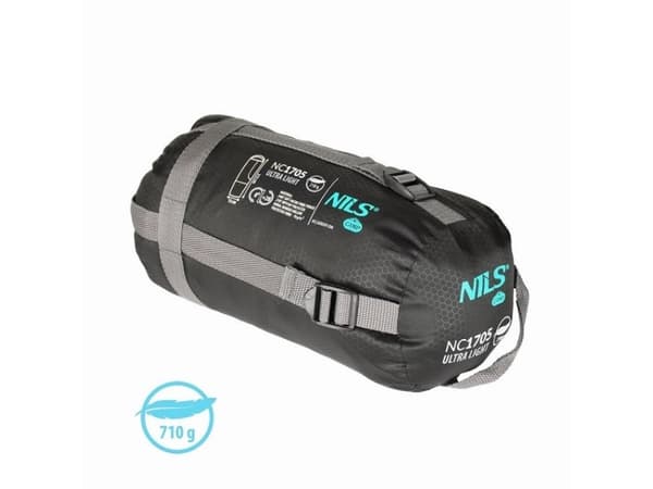 Nils Extreme NILS CAMP Sovsäck NC1705 Ultra Light Svart-Mint