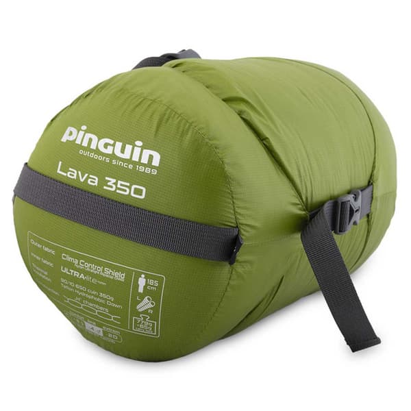 Pinguin Sovepose Lava 350 Grøn Regular / Left Zipper