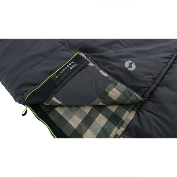 Outwell Sovsäck Camper Grå Long / Left Zipper