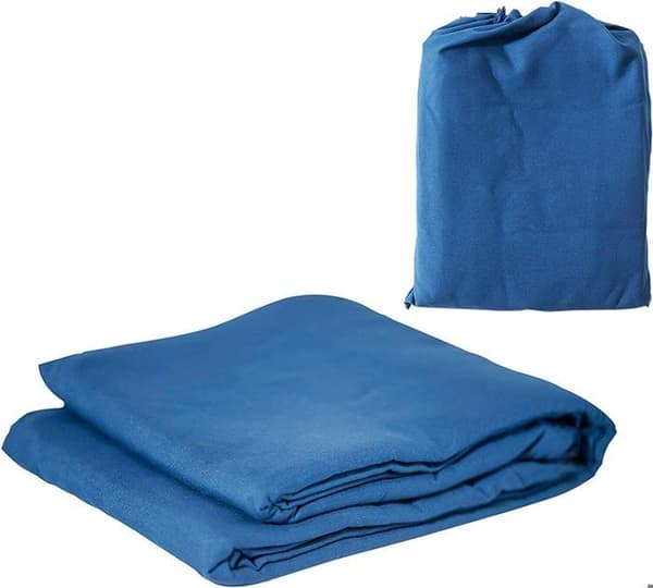 2 i 1 sovsäckslakan, resecampinglakan 90x210cm, sommarsovsäck