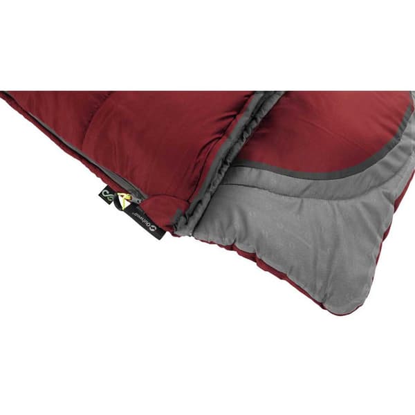 Outwell Junioreiden Makuupussi Contour Punainen Short / Left Zipper