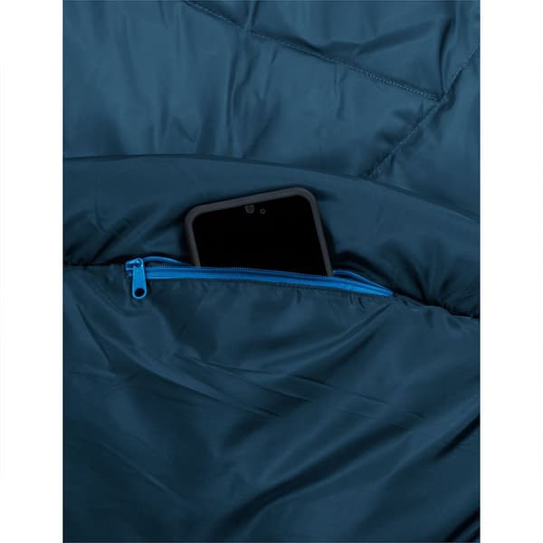 Vaude Makuupussi Sioux 400 Ii Sininen Regular / Right Zipper