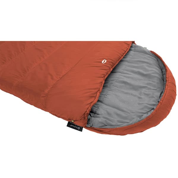 Outwell Makuupussi Canella Lux Oranssi Long / Left Zipper