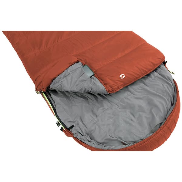 Outwell Makuupussi Canella Lux Oranssi Long / Left Zipper