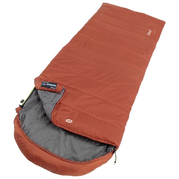 Outwell Makuupussi Canella Lux Oranssi Long / Left Zipper