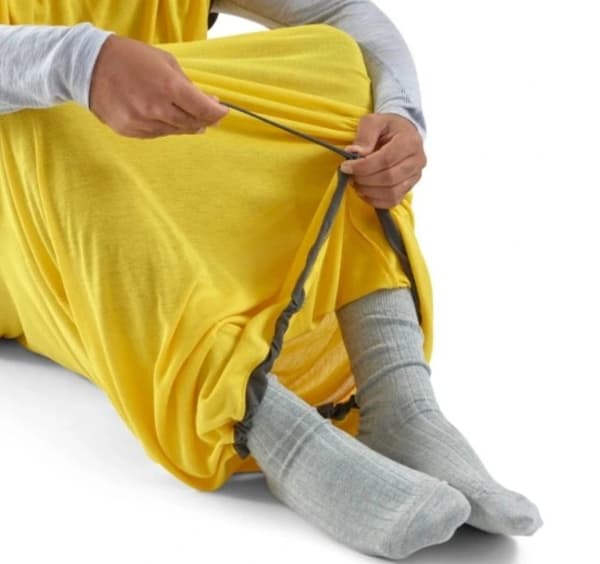 Sea To Summit Reactor Sleeping Bag Liner - Mummy M/ Snøre- kompakt- gul