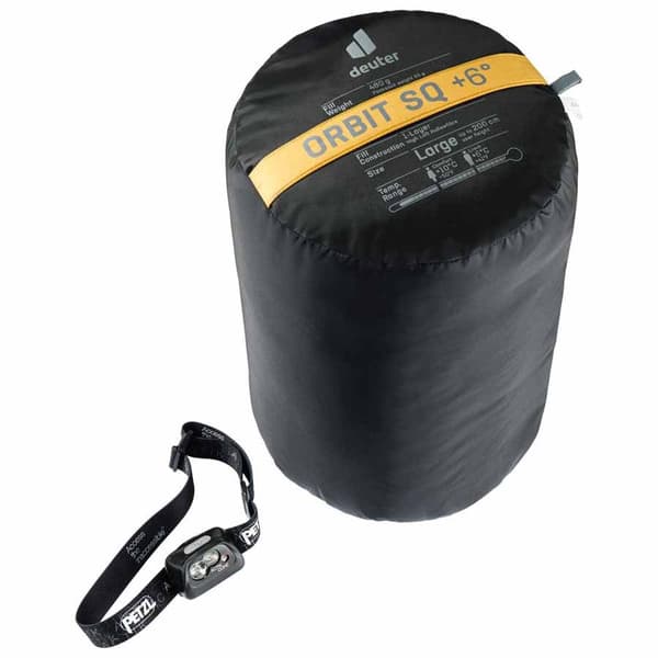 Deuter Sovepose Orbit Sq +6° Gul Long / Left Zipper