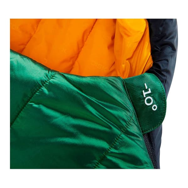 Nordisk Makuupussi Gormsson -10ºc Vihreä Short / Left Zipper
