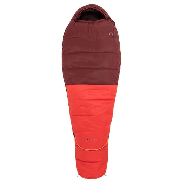 Vaude Makuupussi Alpli Adjust 400 Ii Syn Punainen Regular / Left Zipper