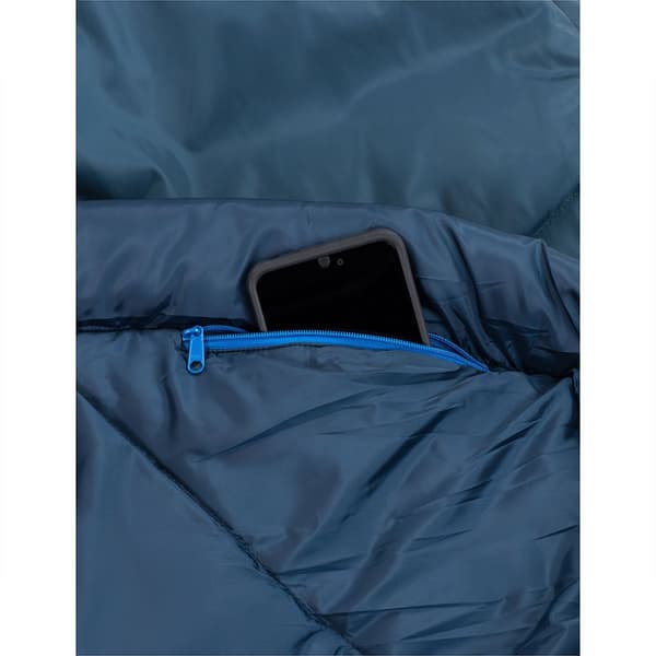 Vaude Sovepose Sioux 1000 Ii Blå Regular / Right Zipper