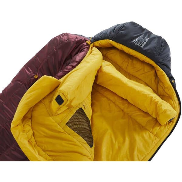Nordisk Makuupussi Oscar -20ºc Punainen Long / Left Zipper