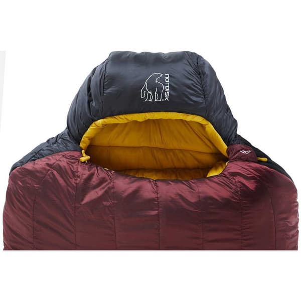 Nordisk Makuupussi Oscar -20ºc Punainen Long / Left Zipper