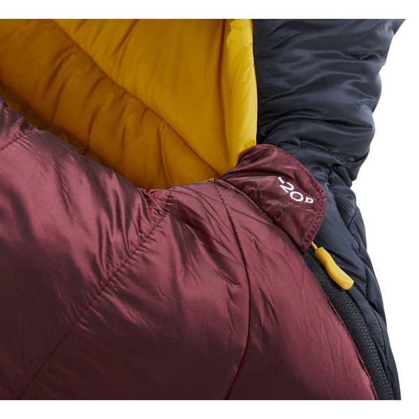 Nordisk Makuupussi Oscar -20ºc Punainen Long / Left Zipper