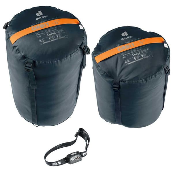 Deuter Sovepose Orbit-5° El Orange Long / Left Zipper