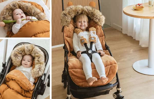 Børnesovepose Teddy PRO Rød