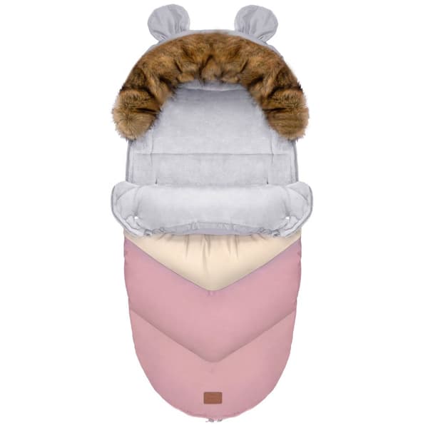 Børnesovepose Teddy PRO-V Pastel Lyserød