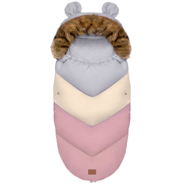 Børnesovepose Teddy PRO-V Pastel Lyserød
