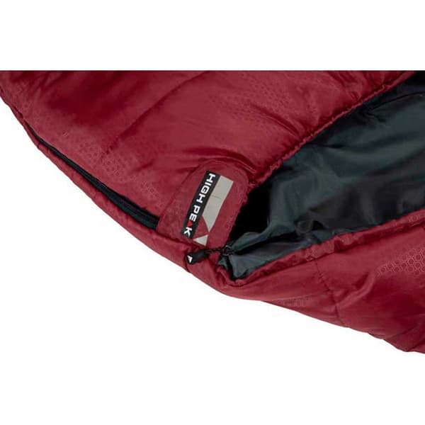 High Peak Sovepose Redwood-3 Rød Extra Long / Left Zipper