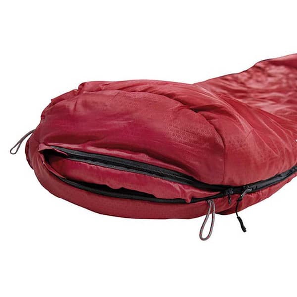 High Peak Sovepose Redwood-3 Rød Extra Long / Left Zipper