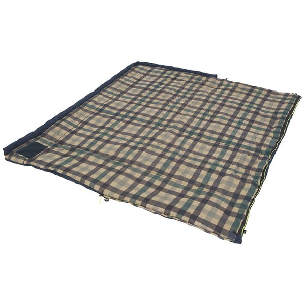 Outwell Makuupussi Camper Lux Sininen Long / Left Zipper