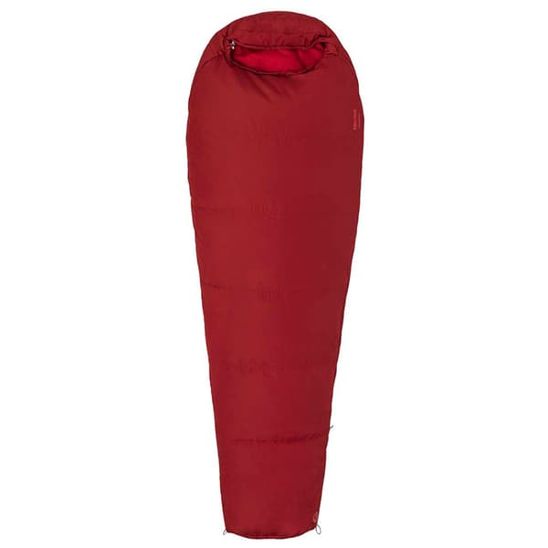 Marmot Sovepose Nanowave 45 Rød Regular / Left Zipper
