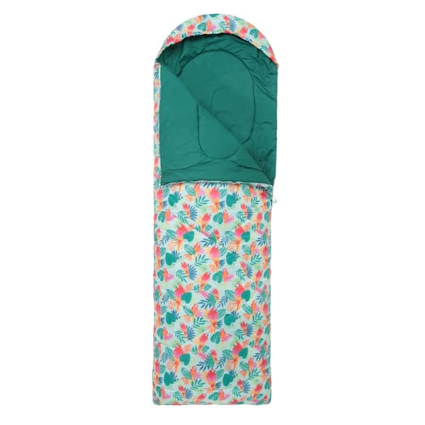 Mountain Warehouse Apex 250 Tropical Parrot Left Zip Sleeping Bag