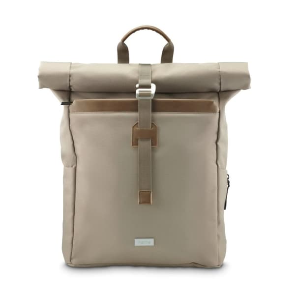 Hama Laptop Ryggsäck Silvan Rolltop Hållbar Upp till 41 cm (16,2) Beige