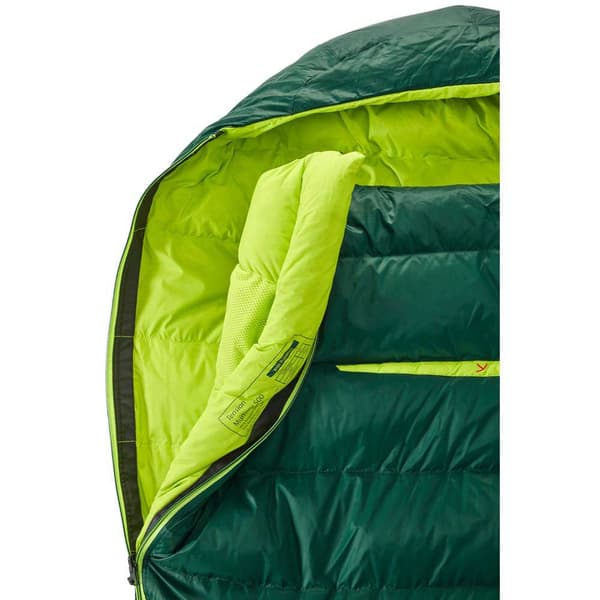 Nordisk Tension 500 Sovepose Grøn Regular / Left Zipper
