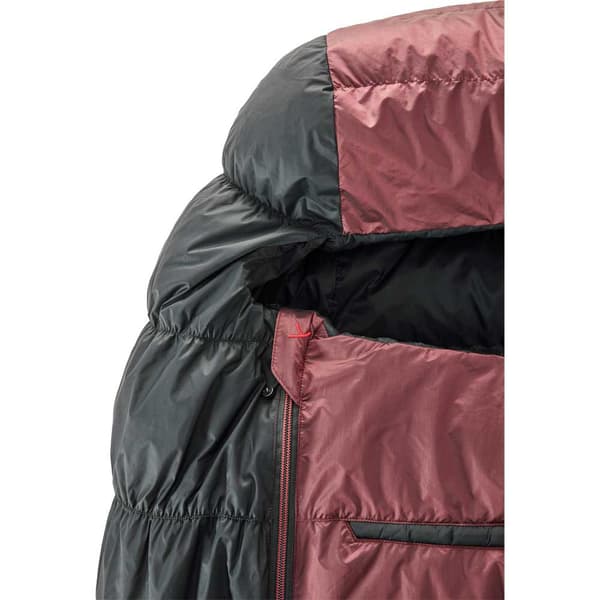 Nordisk Voyage 300 Makuupussi Punainen,Musta Regular / Right Zipper