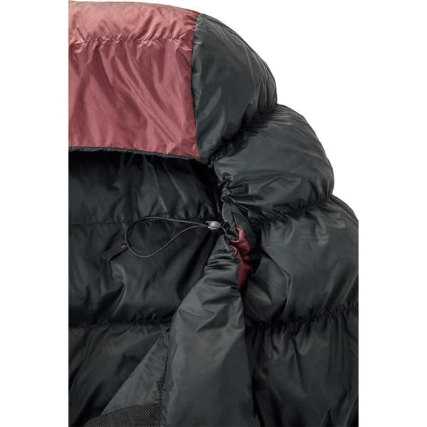 Nordisk Voyage 300 Sovepose Rød,Sort Long / Left Zipper