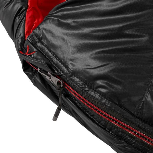 Nordisk Vib 250 Makuupussi Musta Short / Left Zipper