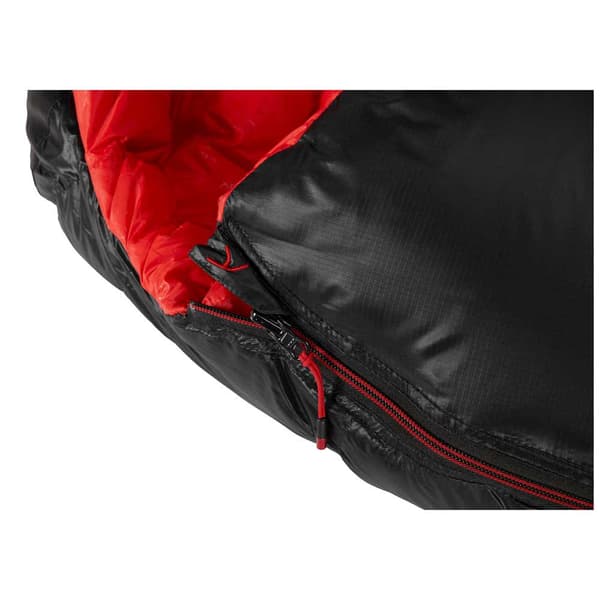 Nordisk Vib 600 Sovepose Sort Short / Left Zipper