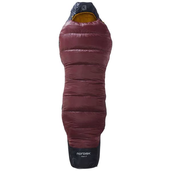 Nordisk Oscar-2ºc Makuupussi Punainen Extra Long / Left Zipper