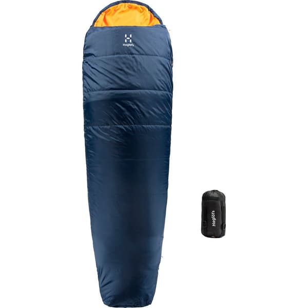 Haglofs Tarius +6ºc Sovsäck Blå Long / Left Zipper