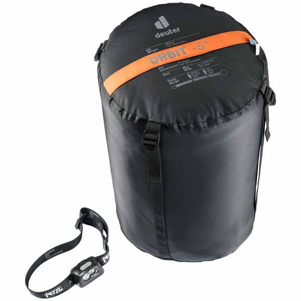 Deuter Orbit-5° Sl Makuupussi Oranssi Short / Left Zipper