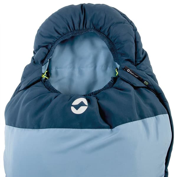 Outwell Convertible Junior Sovepose Blå Short / Right Zipper