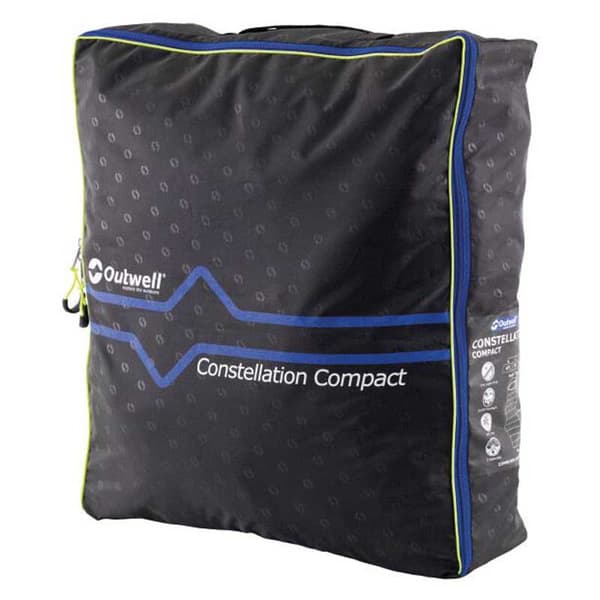 Outwell Constellation Compact Makuupussi Harmaa Long / Left Zipper
