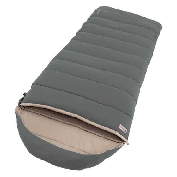 Outwell Constellation Compact Makuupussi Harmaa Long / Left Zipper