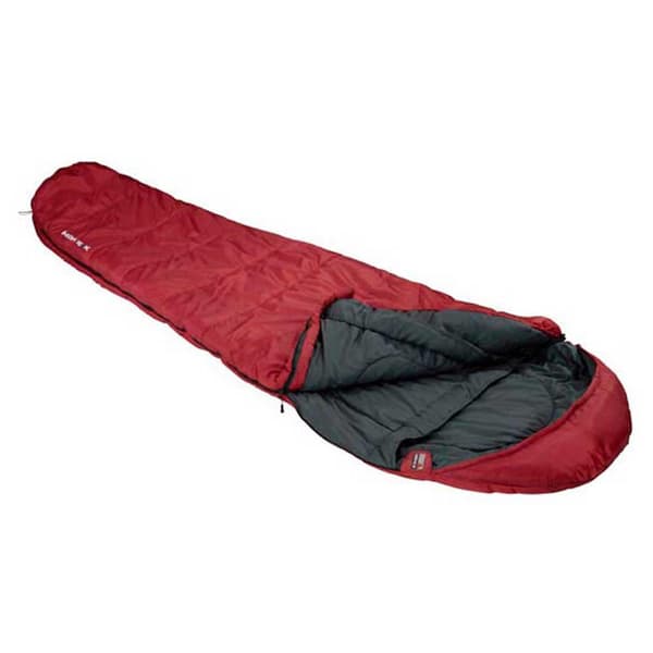 High Peak Tr 350 Sovsäck Röd Extra Long / Left Zipper