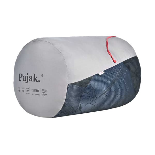 Pajak Core 950 Sovepose Grå Long / Left Zipper