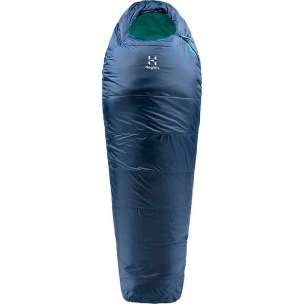 Haglofs Musca-5ºc Sovepose Blå Short / Left Zipper
