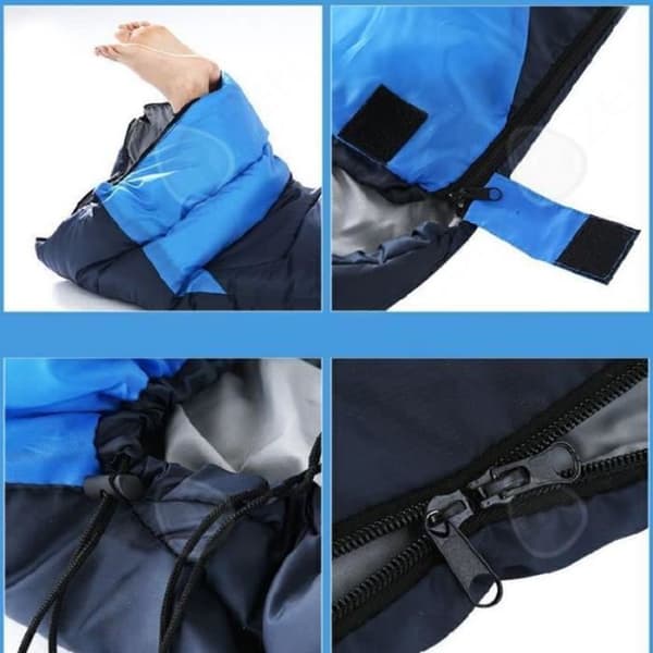 CONFO® Camping Sovsäck Ensam Utomhus Camping Resor Sovsäck Typ med isolering da