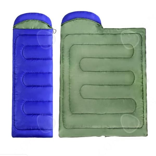 CONFO® Utomhus camping sovsäck tält sovsäck camping utomhus resor fritid kuvert sovsäck zipp