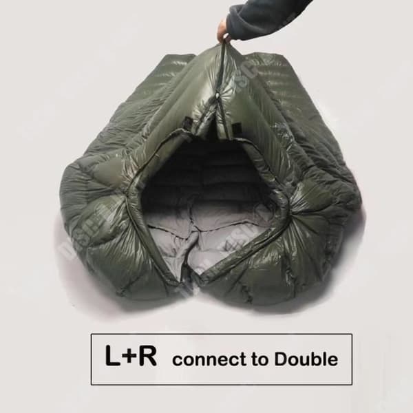 TD® Outdoor Camping Sovsäck Kall Vinter Singel Herr Och Kvinnor -15 grader Duck Dun Sovsäck