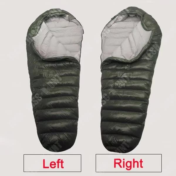 TD® Outdoor Camping Sovsäck Kall Vinter Singel Herr Och Kvinnor -15 grader Duck Dun Sovsäck